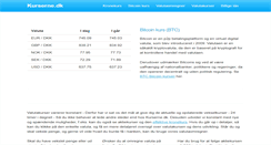 Desktop Screenshot of kurserne.dk
